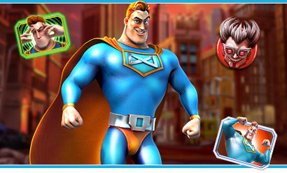 Jeu de casino en ligne Super Héro Spinfinity Man