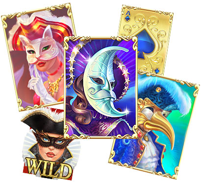 Bonus jeu d'argent de casino en ligne Harlequin Carnival