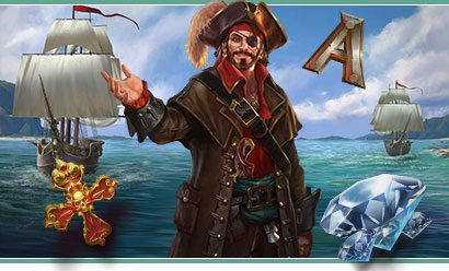 Machine à sous smartphone Play'n Go Jolly Roger 2