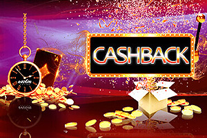 Bonus programme Cashback du casino Evolve
