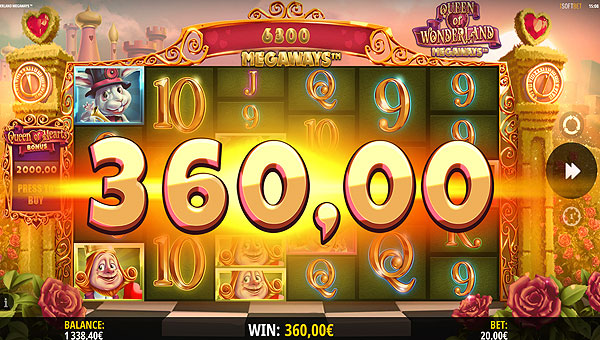 Jeu de casino Megaways™ Queen of Wonderland