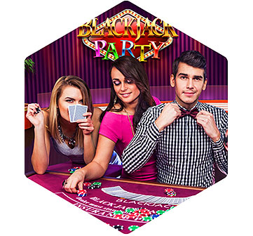 Jeu de Blackjack Party en Live réel casino en ligne