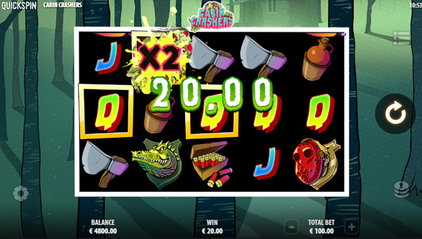 Cabin Crashers jeu de casino en ligne Quickspin