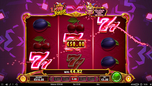 Gagner le jackpot de la machine à sous Love Joker !