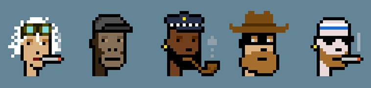 L'une des première NFT PFP, les Cryptopunks