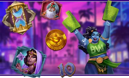 Jeu de casino Play'n Go Mystery Genie: Fortunes of the Lamp